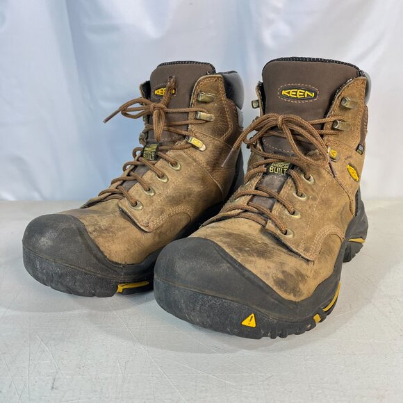 7.5 EE Men's KEEN Utility Mt. Vernon 6'' Waterproof Soft Toe Work Boot - 1014600 - Picture 2 of 14